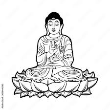 It encompasses several branches (or schools), including theravada and mahayana. Buddha Isolated On White Esoteric Vintage Illustration Indian Buddhism Spiritual Art Hippie Tattoo Spirituality Thai God Yoga Zen Coloring Book Pages Stock Vector Adobe Stock