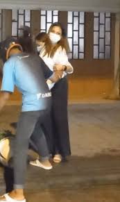 酒驾军用车发事故，金边一美女发酒疯见人就打！ - TNAOT