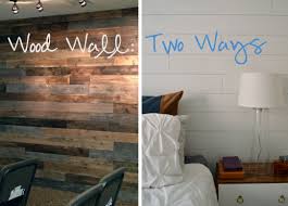 The homeowners created a reclaimed wood wall feature in their portland, oregon bedroom using salvage barn siding. Wood Wall Two Ways Jenna Calder