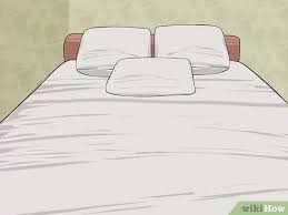 إعداد سرير فندقي Wikihow