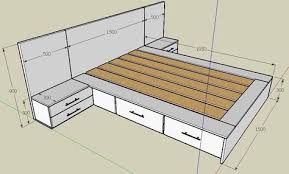 Cama Con Cajones Buscar Con Google Projetos De Cama Ideias Para Mobilia Armazenamento De Cama