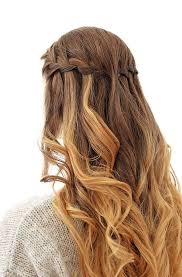 For a long hair with subtle waves, this hairstyle presents two thin braids, interlocking at some point, creating a crown on the head. Top Styling Tips And Hairstyles For Girls With Long Hair In 2019 Femina In