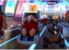 Wall E Their Chairs Floated Wall E The Duff Futurism Art