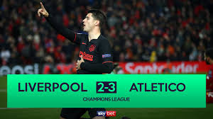 Find liverpool vs atlético de madrid result on yahoo sports. Liverpool 2 3 Atletico Madrid 2 4 Llorente And Morata Dump Champions League Holders Out