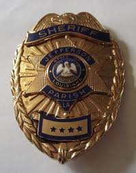 Jefferson Parish Sheriff La Police Badge Fire Badge Jefferson Parish
