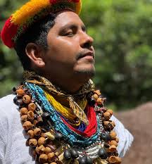 I'm Taita César Lezama from Tolima, Colombia, belonging to the Coreguajge  and Suberucus tribe. For 18 years, I've immersed myself in the ancient arts  of holistic, natural medicine, embracing the role of