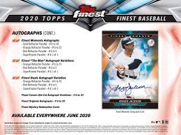 Mystery boxes are all the rave. 2020 Topps Finest Baseball Hobby Box S S Sports Cards Inc