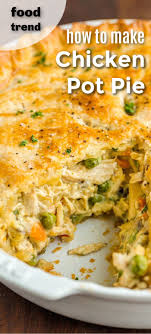 Chicken Pot Pie Recipe Homemade In 2020 Chicken Pot Pie Recipes Best Chicken Pot Pie Recipes