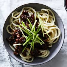 Jajangmyeon Korean Black Bean Noodles Recipe On Food52 Recipe Korean Black Bean Noodles Bean Noodle Black Bean Noodles