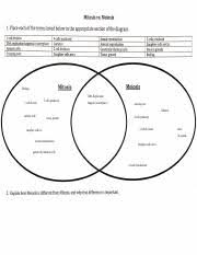 Here is the answer key for the worksheet we completed in class. Meiosis And Mitosis Venn Diagram Mitosis Vs Meiosis Venn Diagram Mitosis Vs Meiosis Worksheet Key 10 Active Reading Continued Skills Worksheet Skill Course Hero