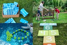 Formamos dos o tres equipos en función del número de niños que estén. 5 Ideas De Juegos Diy Para Divertirse Al Aire Libre