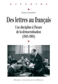 A decaffeinated dark split roast gives both intense character and subtle fruity notes. Des Lettres Au Francais Chapitre I Nous N Avons Pas De Maitres De Francais Presses Universitaires De Rennes