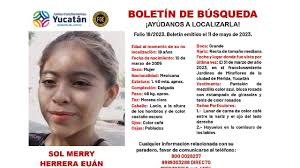 FGE: Boletín de búsqueda por mujer desaparecida