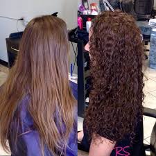Types Of Perms For Thin Hair Range Widely For They Include Multi Textured Spiral Stacked Wave And Root Type Hair Styles Womens Hairstyles Long Hair Styles