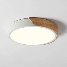 Led sockelbeleuchtung in der küche leicht gemacht dank moderner lichtlösungen für zuhause Amazon Com Novo Light Ceiling Light Dimmable 19inch Modern Minimalist Led Round Sha Ceiling Lights Modern Flush Mount Ceiling Light Flush Mount Ceiling Lights