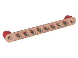 Dehn | PAS I 8AP M10 CU | Equipotential busbar without cover ...