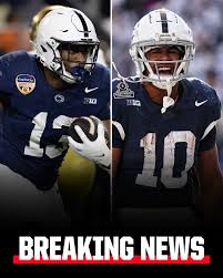 College Football on ESPN - Penn State Football RBs Kaytron Allen and Nick  Singleton are both returning to Happy Valley next season, both announced on  social media. The backs are ranked 5th