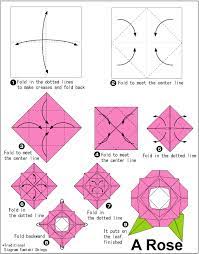 Cademy On Twitter Origami Patterns Easy Origami Rose Origami Rose
