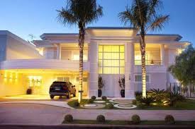 Fachada de casa de un piso bastate luminosa. Casas Lindas Confira Modelos E Dicas Para Alcancar O Sonho Da Casa Perfeita