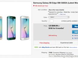 The device you want to unlock (have it handy). Deal Unlocked At T Galaxy S6 Edge For Just 599 215 Off