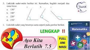 Kunci jawaban tema 1 kelas 5 halaman 166 sampai 169 jawaban soal buku tematik : Ayo Kita Berlatih 7 5 Kelas 7 Semester 2 Smp Mts Matematika Melukis Sudut Paket Bse Halaman 169 Youtube