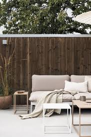 A Minimal And Elegant Summer Ready Patio Nordic Design Outdoor Furniture Design Minimalist Outdoor Furniture Minimalist Garden