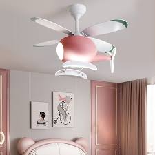 It's a cheerful addition to a nursery or a teen's bedroom. Ceiling Fans With Lights For Kids Bedroom Lighting Airplane Light Chandelier Lighting With Fan For Kids Room Kids Fan Light Special Offer C3b182 Goteborgsaventyrscenter