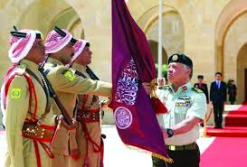 معالي الشيخ صالح بن عبدالله بن حميد. Ø¹Ø¨Ø¯Ø§Ù„Ù„Ù‡ Ø§Ù„Ø«Ø§Ù†ÙŠ ÙŠØ³Ù„Ù… Ø§Ù„Ø¬ÙŠØ´ Ø§Ù„Ø±Ø§ÙŠØ© Ø§Ù„Ù‡Ø§Ø´Ù…ÙŠØ© Ø¹Ø§Ù„Ù… ÙˆØ§Ø­Ø¯ Ø§Ù„Ø¹Ø±Ø¨ Ø§Ù„Ø¨ÙŠØ§Ù†