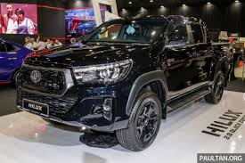 Check spelling or type a new query. Toyota Hilux 2 8 Black Edition Launched Rm139 888 Paultan Org