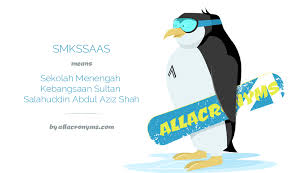 Smk sultan salahuddin abdul aziz shah jalan bunga mawar 2/5, 40000 shah alam, selangor. Smkssaas Sekolah Menengah Kebangsaan Sultan Salahuddin Abdul Aziz Shah