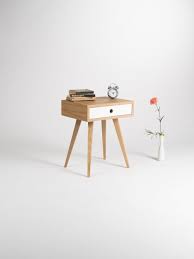 They are simple yet charming. Mid Century Modern Nightstand Bedside Table End Table By Mo Woodwork Seen At Creator S Studio Stalowa Wola Wescover