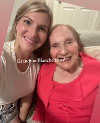 Today we lost an incredible woman: my grandma, Blanche Lukin Weiss, one  month shy of her 95th birthday. She was the happiest, kindest, and most  radiant person I've ever known. Blanche was