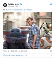 A job that doesn't allow cell phones in this day. Cbc Writer Baby Yoda Memes Are Problematic And Disney Should Crack Down On Them