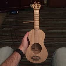 Homemade Ukulele From Boardandbeam Blogspot Com