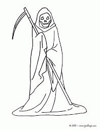 Select from 36755 printable crafts of cartoons, nature, animals, bible and many more. Halloween Grim Reaper Coloring Pages Coloring Library