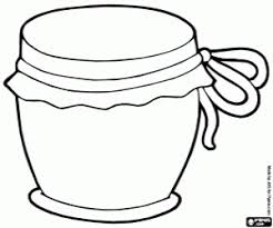 Color this bear with a honey jar coloring page together with your kids, they will love it! Honey Jar Coloring Page Printable Game