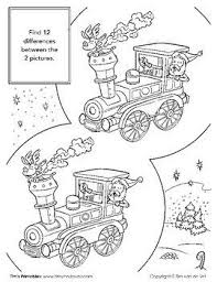 Christmas Spot The Difference Tim S Printables Spot The Difference Printable Free Christmas Printables Princess Diy