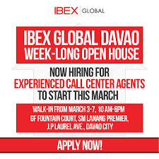 Ibex Global Davao Hiring Update Week Long Open House On