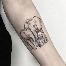 Here are a few designs you'll never forget. 75 Big And Small Elephant Tattoo Ideas Brighter Craft Mother Tattoos Elephant Tattoo Small Mom Tattoos