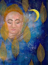 Calm Meditation 3 Poster Print by Doris Charest # DCRC032C