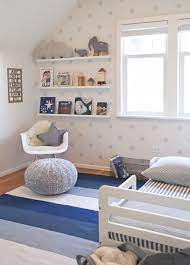 Baby Nursery To Toddler Room This Room Is Occupied By The Adorable Hudson Toddler Rooms Toddler Bedroom Design Toddler Bedroom Decor