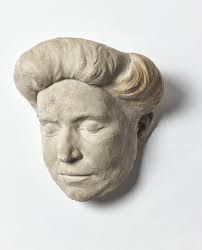 Totenmaske der Sängerin Anna Sutter