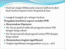 Pengantar Aplikasi Komputer Ii Analisis Regresi Linier Berganda Ppt Download