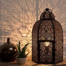 Santal Metal Lamp Maisons Du Monde Morrocan Decor Oriental Lamp Chic Living Room Decor