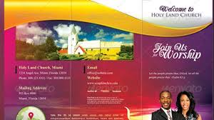 10 Church Brochure Template Word Psd And Indesign Format Graphic Cloud