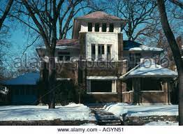The alsop house designed in 1947 and completed in 1951, one of only seven frank lloyd wright usonian houses in iowa, is now offered for sale. Rollin Furbeck House 515 Fair Oaks Avenue Oak Park Illinois 1897 Exterior Architect Frank Lloyd Wright Stock Photo Alamy