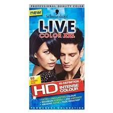 Schwarzkopf Live Color Xxl Hd 90 Cosmic Blue Permanent Blue Hair Dye Live Colour Xxl Dyed Hair Blue Schwarzkopf Live Colour