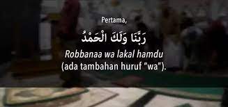 Bacaan Doa Setelah Ruku Dan Doa I Tidal Bacaan Sholat