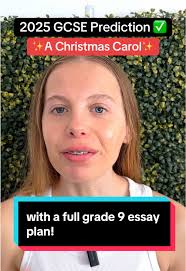 2025 Christmas Carol Prediction with Essay Plan