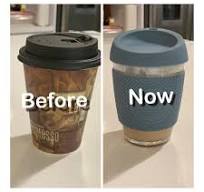 🗑️ Disposable coffee cups are designed to be used once and ...